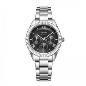 Alexandre Christie AC 2A44 Silver Dark Grey BFBSSDG